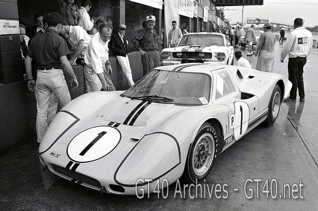 Winning Ford Mk IV at Sebring 1967